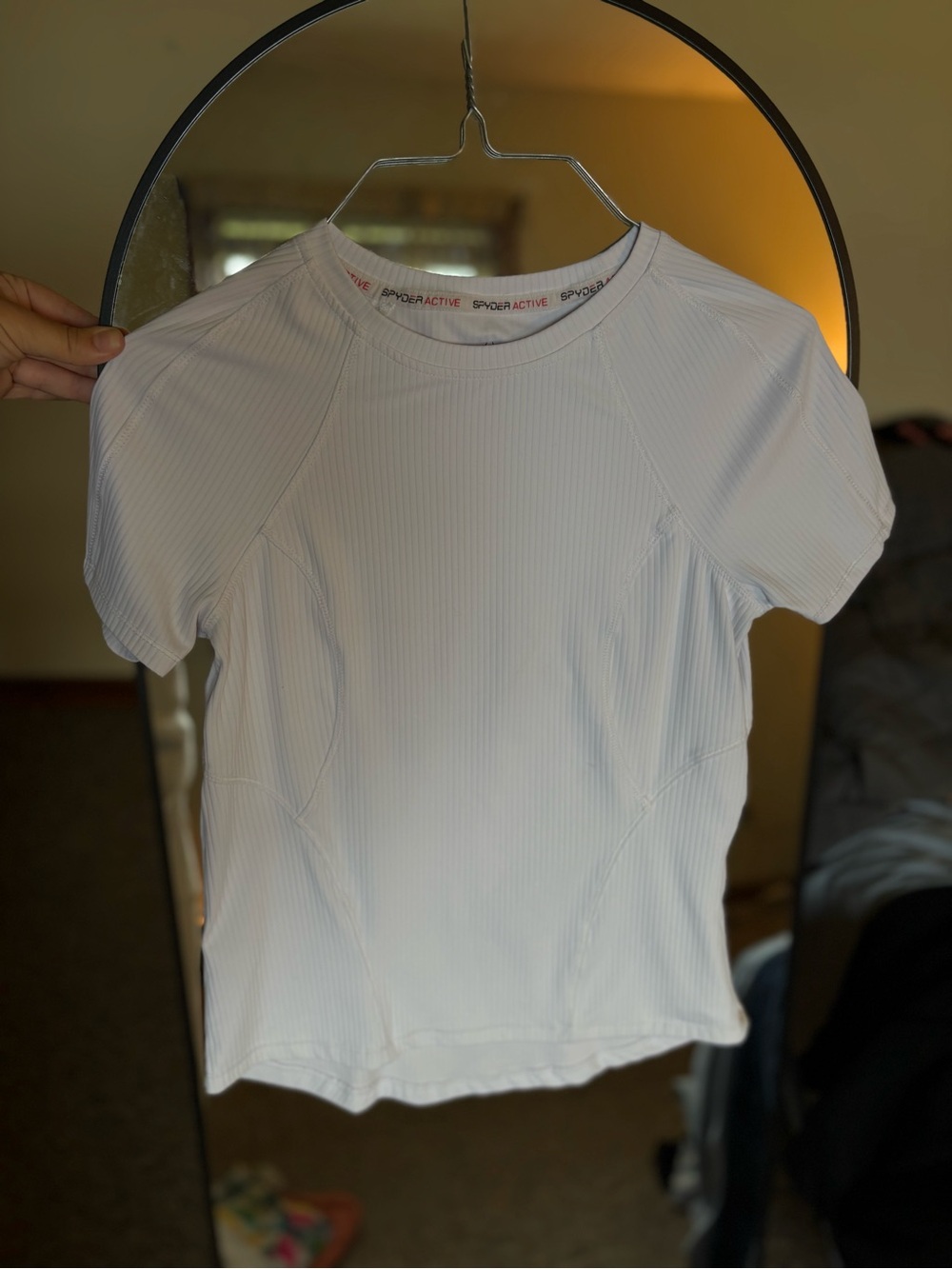 Spyder White Short Sleeve Active Tee
